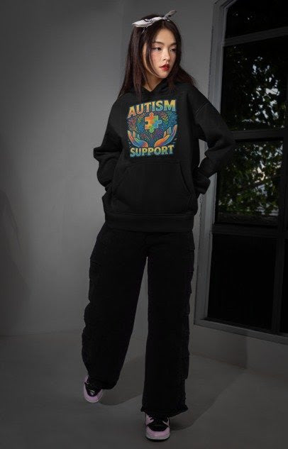 Womens Hoodie Autism Support