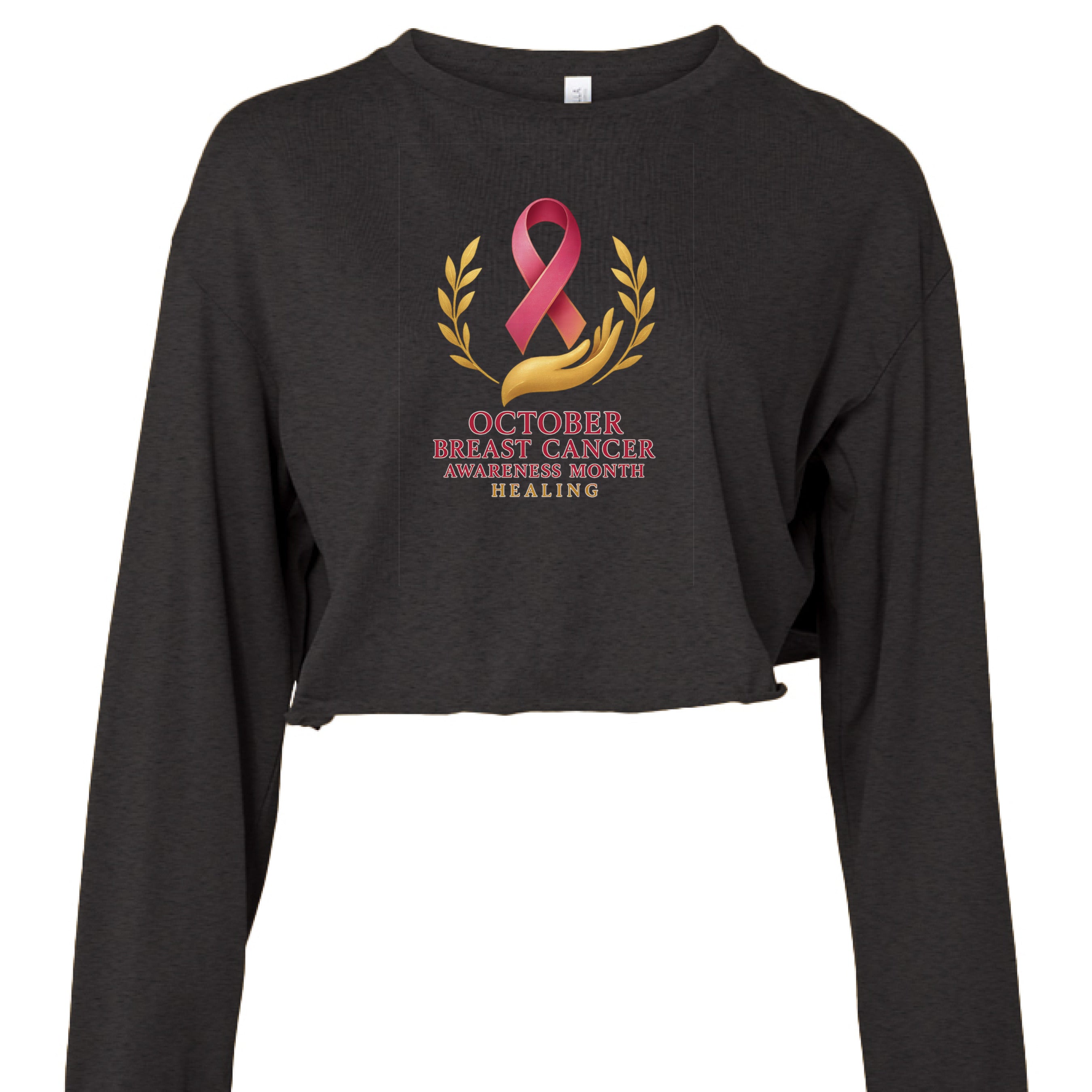 DARK GREY HEATHER - FRONT