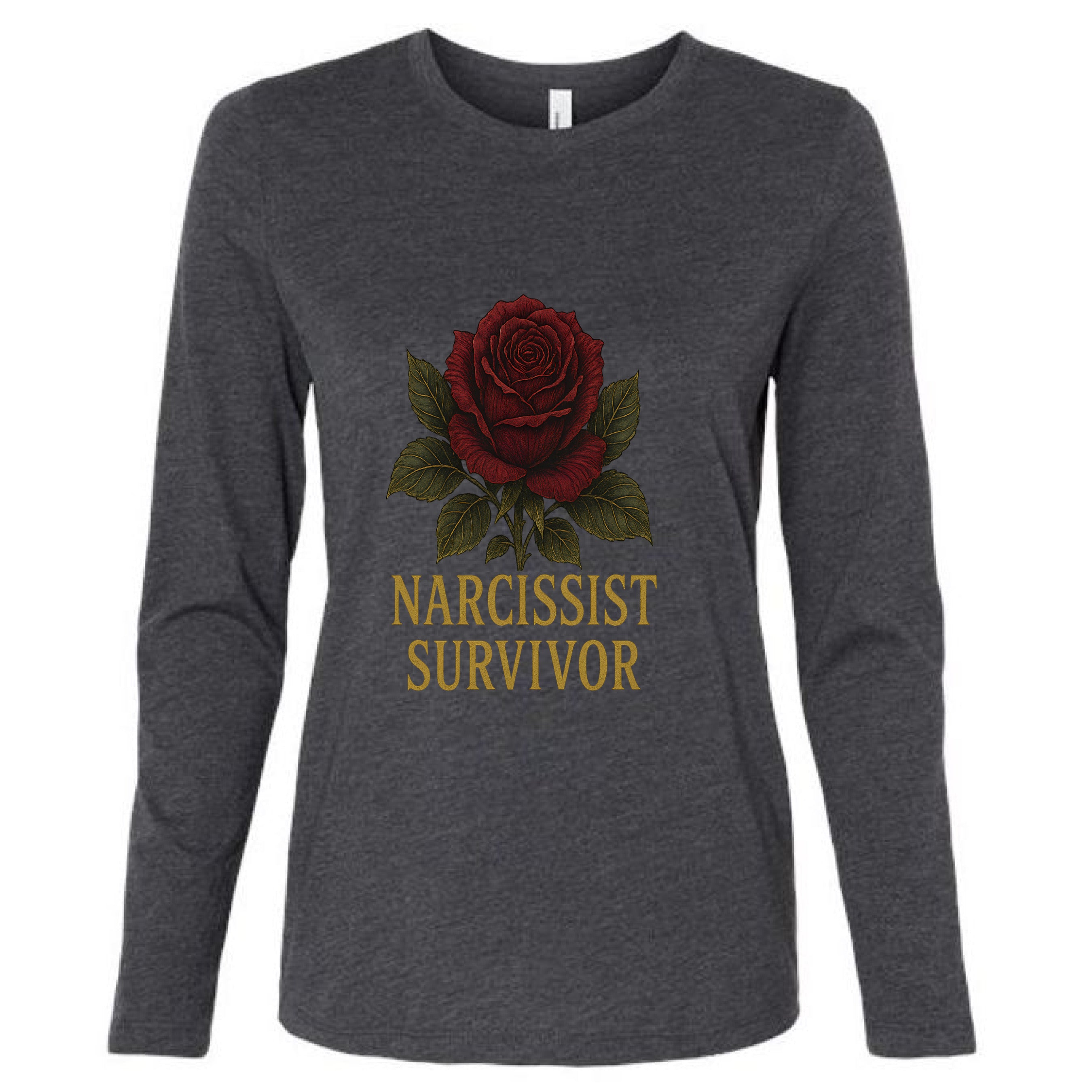 Dark Grey Heather - FRONT