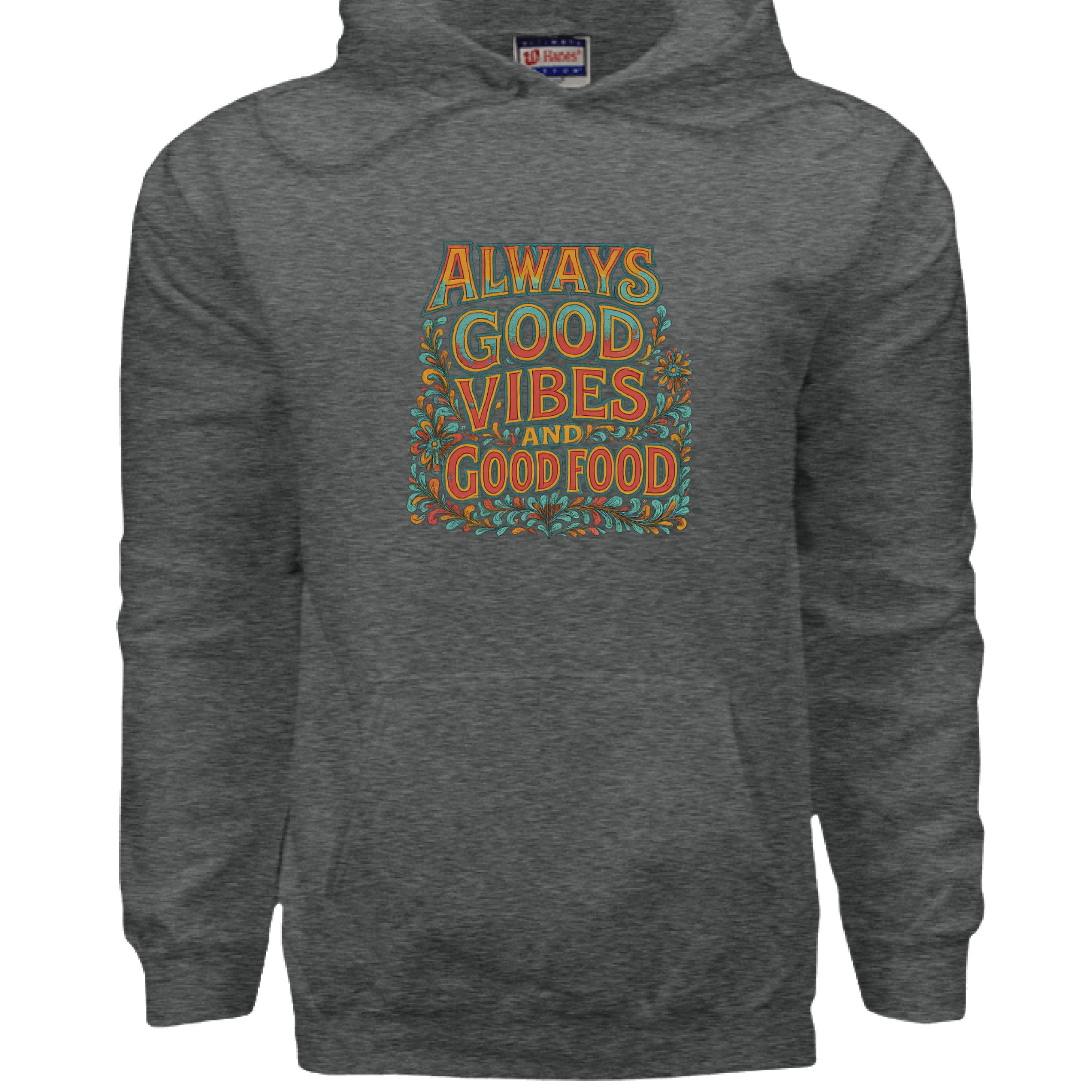 CHARCOAL HEATHER - FRONT