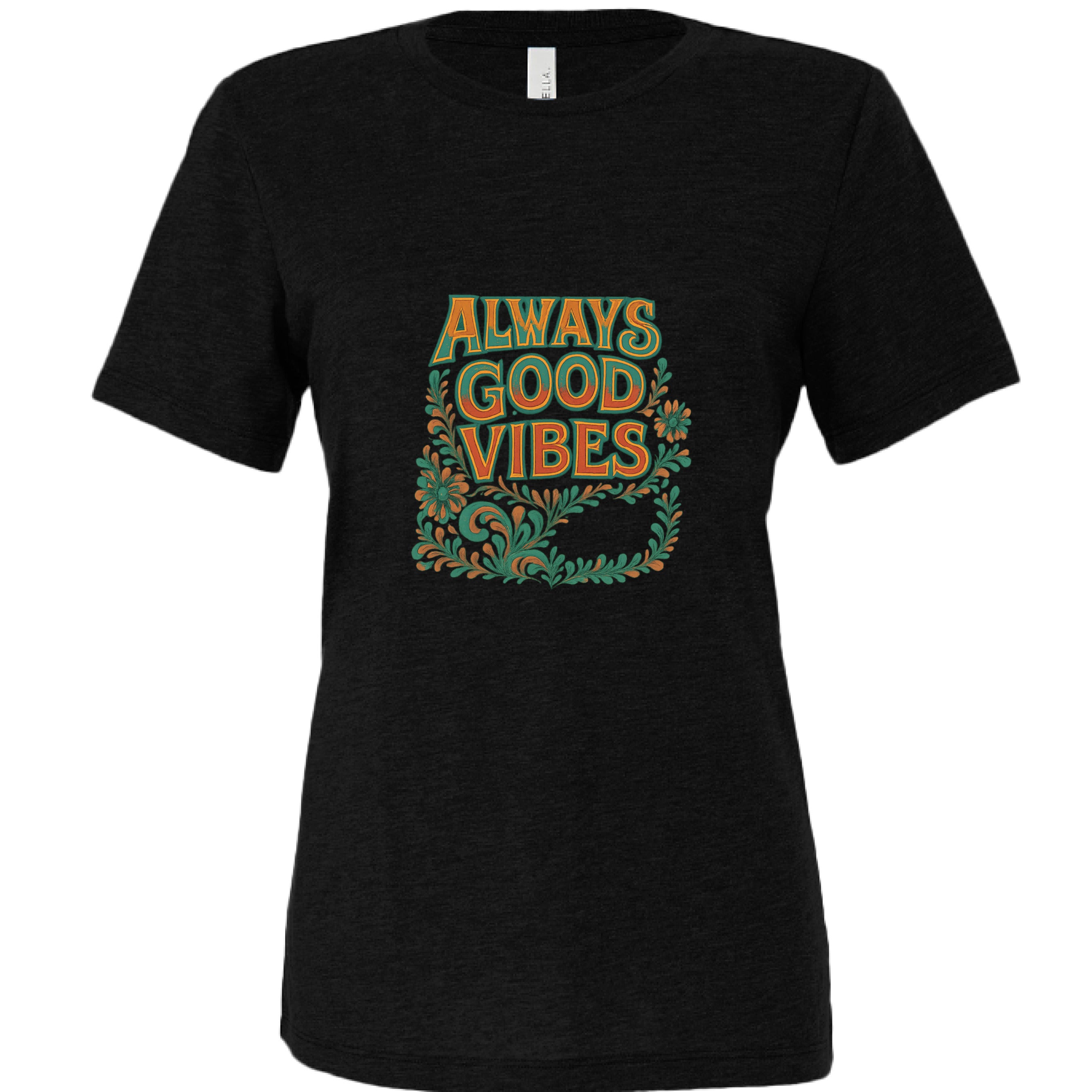 SOLID BLK TRIBLEND - FRONT