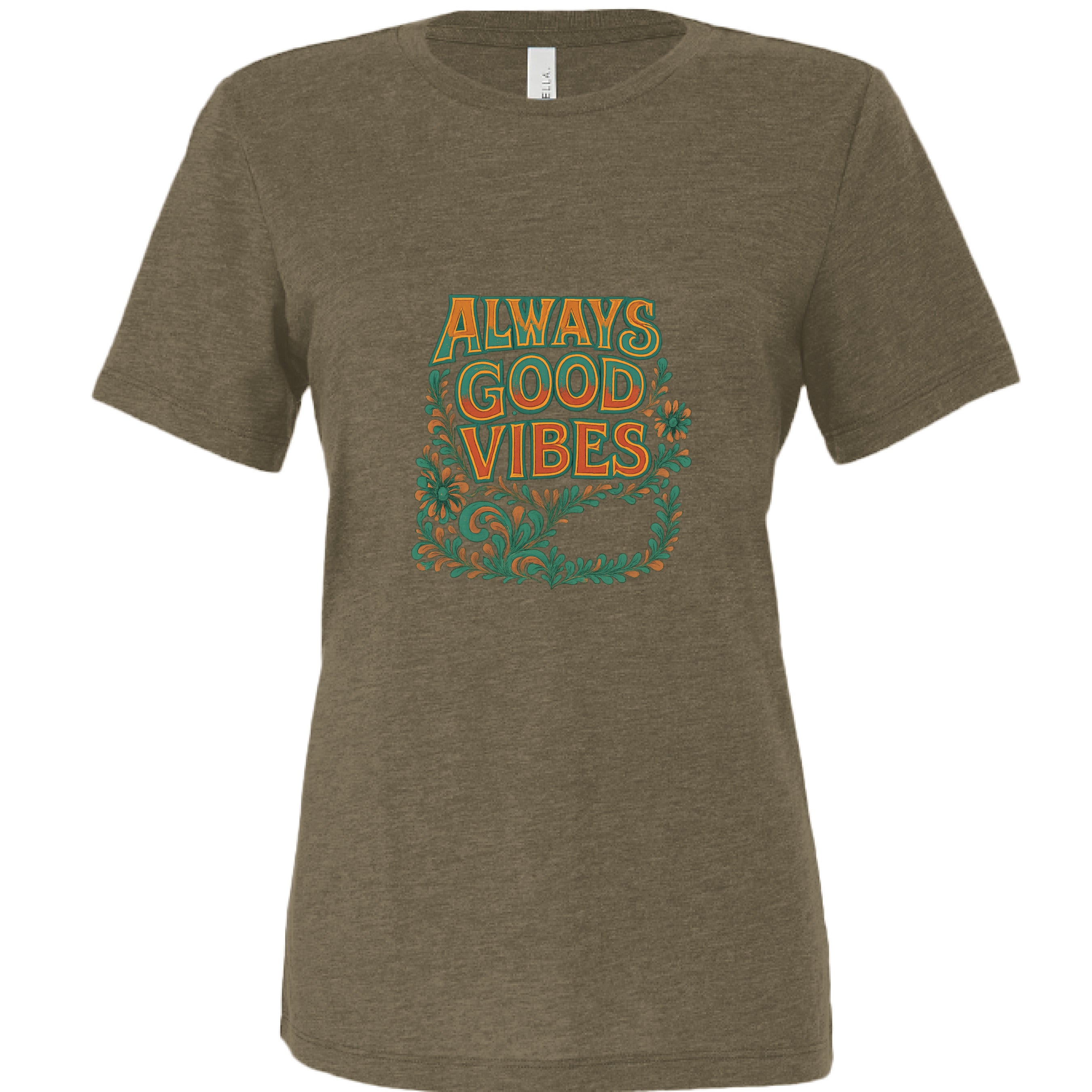 OLIVE TRIBLEND - FRONT