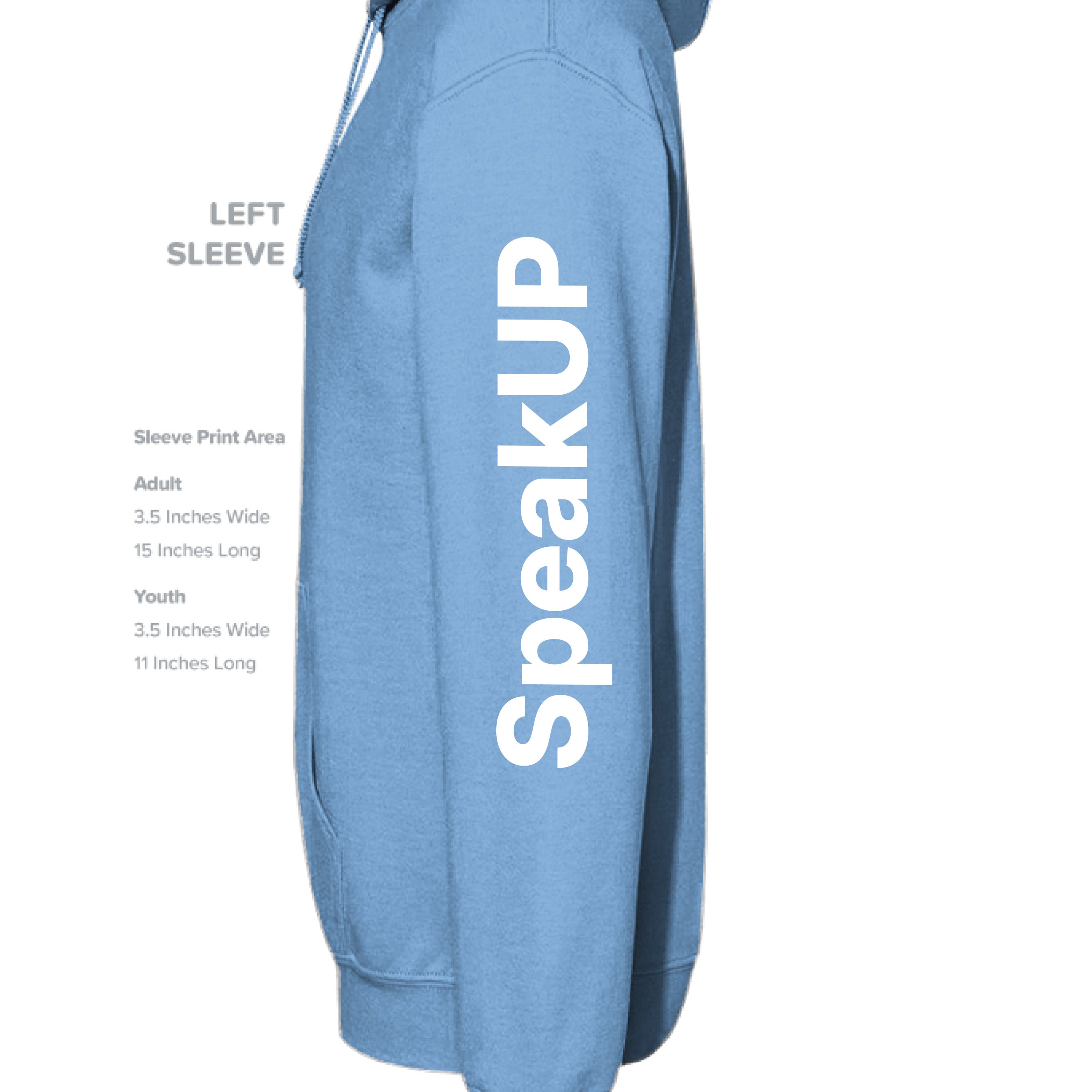 CAROLINA BLUE - SLEEVE_LEFT